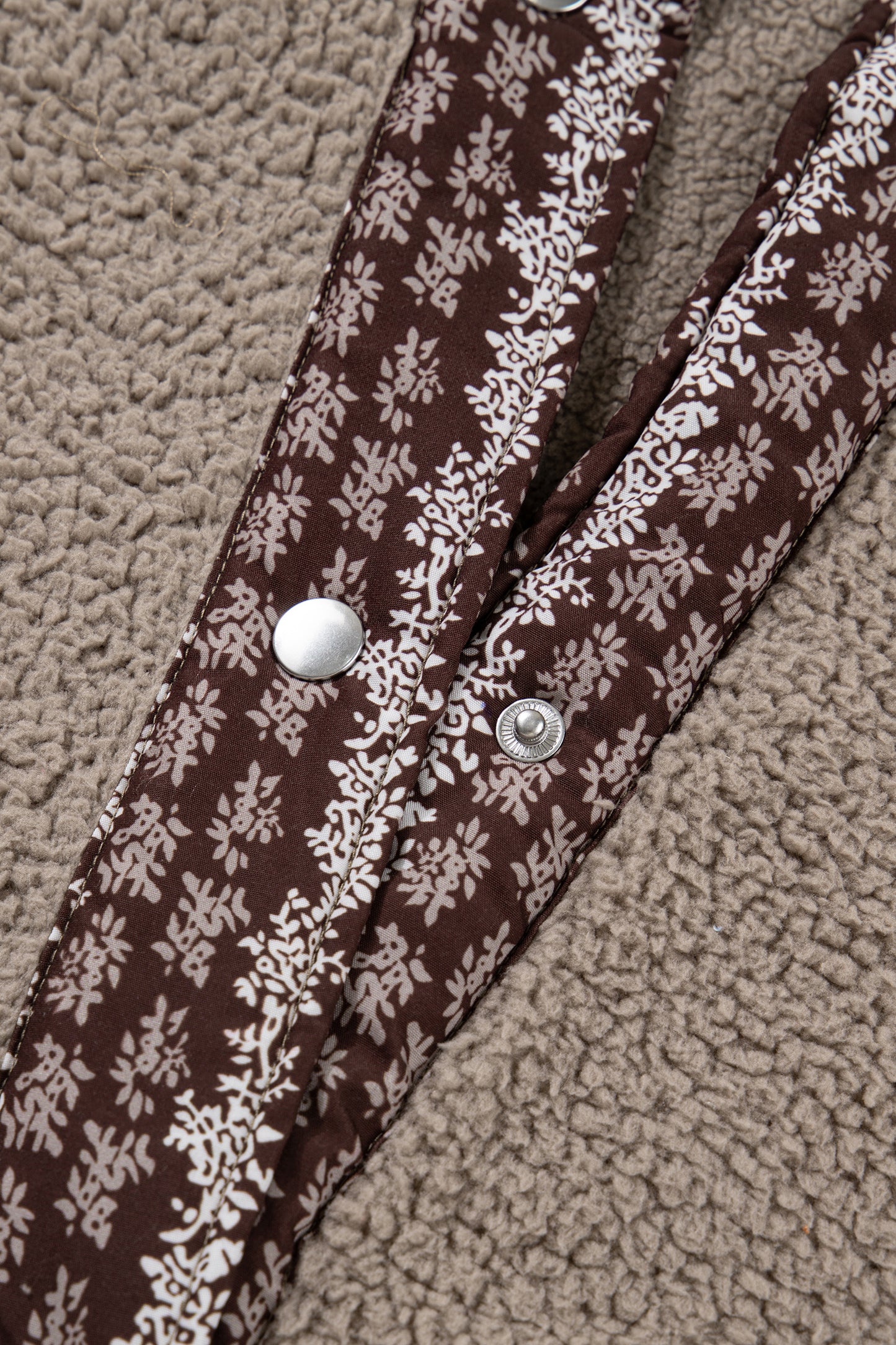 Goat Side Bows Sherpa Fleece Vest